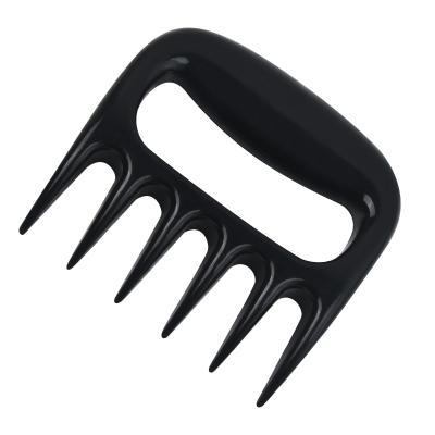 China Easily Cleaned Plastic Bear Claw Meat Processing Fork 2pcs Meat Claw BBQ Tools Bear Claw Cooking Tools for sale