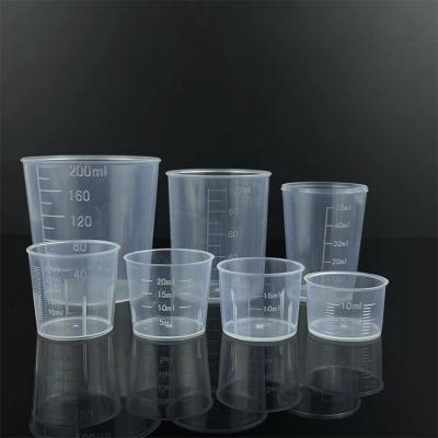 China Viable Clear PP Graduated Dosage Measuring Cup for sale