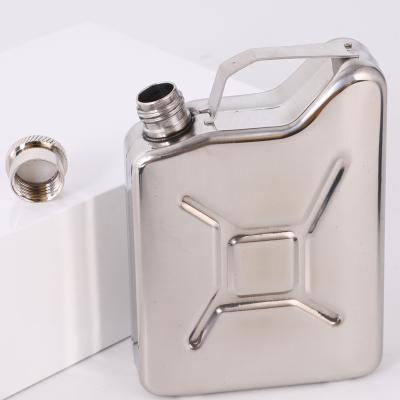 China Metal Stainless Steel Hip Flask Jerrycan Style for sale