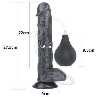 Chine 11 masturbation imperméable de éjaculation réaliste de godemiché de pouce 22cm à vendre