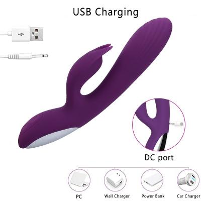 Cina Carico di USB 	velocità di Toy Healthy Silicone 10 del sesso del vibratore di 22.5cm in vendita