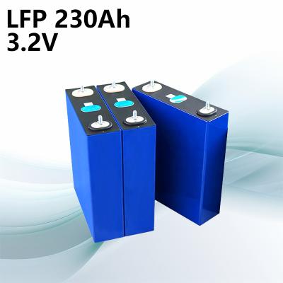 China Long Cycles Toys 3.2V 230 AH Rate A 230ah 54*174*207 mm Lithium Iron Phosphate Battery Cells For ESS for sale