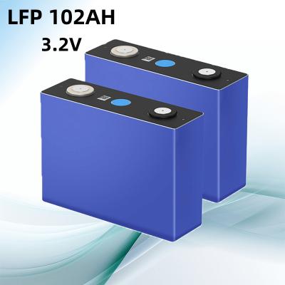 China Toys Grade-A 6000 Cycles LF100LA 102Ah 3.2V EV Car Lithium Ion Batteries LifePo4 Battery Cell for sale