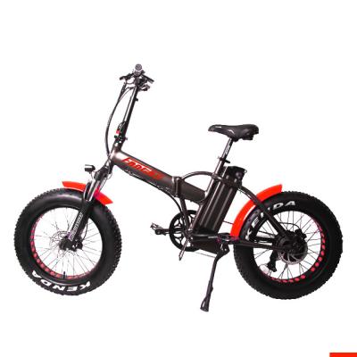 China Fantas-Bike Aluminum Alloy Frame 48V500W 13Ah Folding Fat Tire Electric Bike For Adult for sale