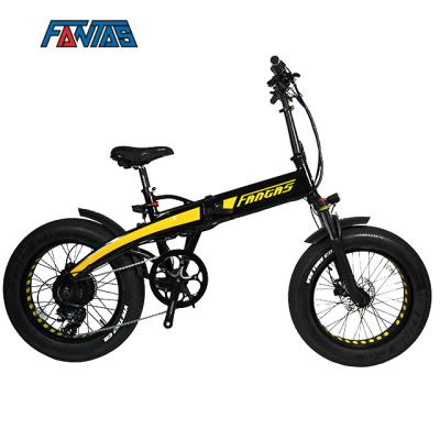 China Fantas Thanos Fat E-Bike Aluminum Alloy 20 Inch Folding Electric Bike for sale