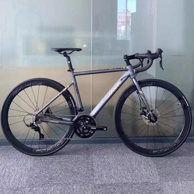 China Fantas-Bike Java VELOCE Road Bike 18 Speed ​​Carbon Fiber Fork Carbon Fiber Racing Aluminum Bike Frame Bicycle For Adult for sale