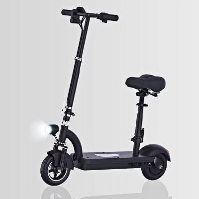 China 350-500W 36-48V Unisex Foldable Adult Scooter With Seat for sale