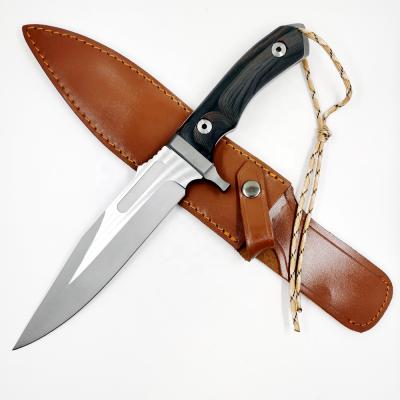 China Non-Variable (RAMBO-V-BKW) The Last Blood Movie RAMBO V Knife Hunting Outdoor Camping Tactical Knife Survival Bowie Knife for sale