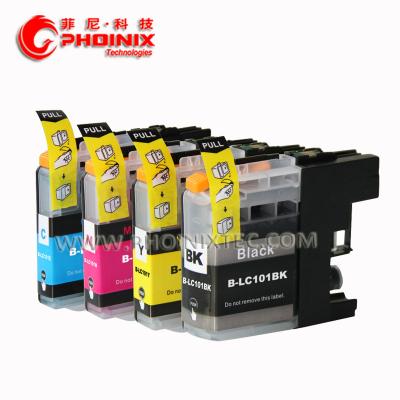 China COMPATIBLE Printer Ink Cartridge for Brother LC101, Brother MFC-J285/J450/J470/J475/J650/J870/J875/DCP-J152W/MFC-J245 for sale