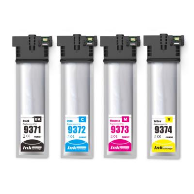 China COMPATIBLE E-9371 Printer Ink Cartridge T9371 C13T937192 Compatible Epson 902XL Inks Reservoir Bag For Workforce Pro WF-C5290 / WF-C5790 for sale