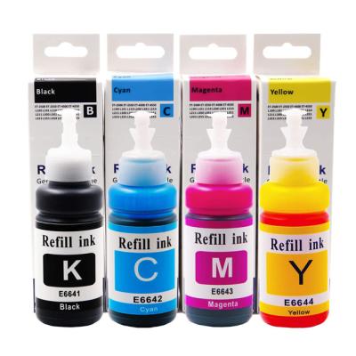 China Factory COMPATIBLE sales fill ink bottle kit E-664 replacements for Epson T664 for L110 Expression ET-2650 4550 2550 3600 ink bottle for sale