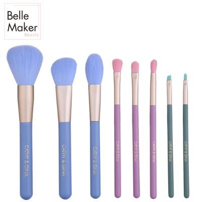 China Angular Blush Professional 8pcs Make Up Brushes Eyeshadow Base For Blushing Cosmetic Brush Kit Tool Sailor Moon Makeup Brushes for sale