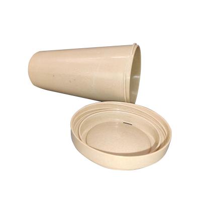 China No solid color low-key khaki Nordic style simple coffee cup sealed environmental protection coffee cup for sale