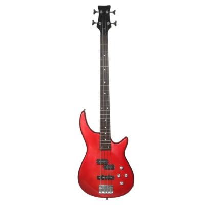 China Flawless high quality cheap electric guitar red to yellow cheap electric guitar musical instrument for sale