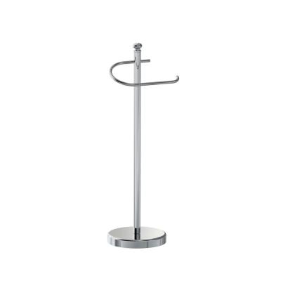 China Modern Modern Bathroom StandingToilet Roll Free Paper Holder Standing Stainless Steel for sale