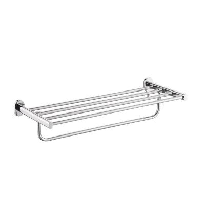 China Factory Bathroom Accessories 304SUS Modern Wall Mounted Towel Rack Towel Rack for sale