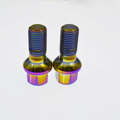 China Gr5 Titanium Machinery Price Wheel Nut M14*1.5*28 Netting Bolt for sale