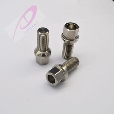 China GR5 GR5 Titanium Wheel Bolt Parts And Titanium Titanium For Car M14*1.5*28mm for sale