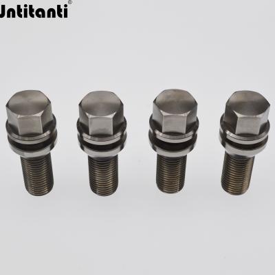 China Gasket Auto Parts M14*1.5 Wheel Hub Bolts Automotive Car Titanium Alloy Activities for sale