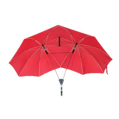 China Fashion Daily Use Custom Lovers Anti-slip Romantic Couples Straight Umbrella for sale