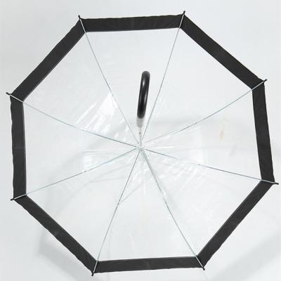 China Easy Carry Transparent Clear Bubble Dome Umbrella Easy Carry Suitable For Women Wedding Decoration for sale