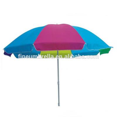 China Large Polyester Portable Rainproof Solar Beach Umbrella With Tassels for sale