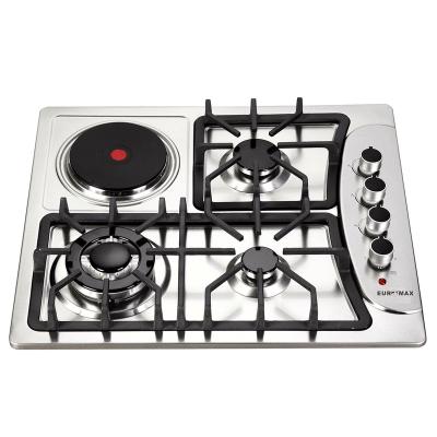 China Hotel Lead Industry Appearance Sensitive Cook Tempered Glass Built In Electric And Gas Hob With Euromax 5 Burner Ceramic To 2 Hob In for sale