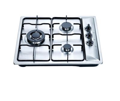 China Hotel Household Stainless Steel 3 Burner Gas Cooking Stove for sale