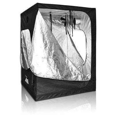 China Factory Supply 210D Mylar Directly Elevated Reflective Custom Greenhouse Frame Easily Assembled Grow Tent for sale