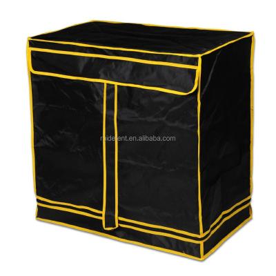 China High Quality Reflective Mylar High Quality Easily Assembled 210D Garden Greenhouse Grow Tent Kit 90cmx90cmx200cm for sale