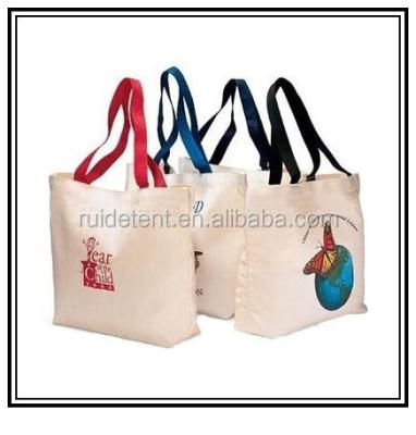 China Cheap Recycled Custom Non Woven Reclycled Shoulder Printing Grocery Tote Shopping PP Non Woven Bag for sale