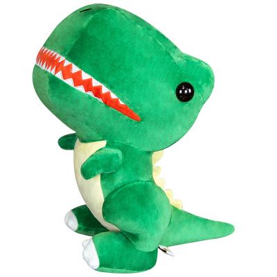 China Pretty Gift Latest Design Product Sitting Animals Customized Toys Soft Green Plush Dinosaur Toys for sale