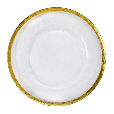 China Sustainable Joy Tableware New Wedding And Restaurant Decoration Charger Dish for sale