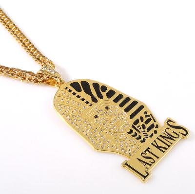 China Cool Kinng Pharaoh Butt HipHop Gold HipHop Pendant Chain For Men for sale