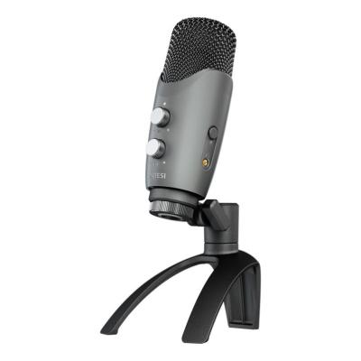 China USB Microphone OEM Professional Factory Desktop Condenser Wired Mic Podcasting YouTube USB Computer Microphone for Recording Singing Game Video for sale