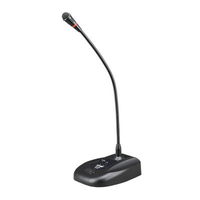 China Wireless Gooseneck Microphone Delegate Meeting Table Office Room Dynamic Gooseneck Mic System Professional Wireless Conference Confer for sale