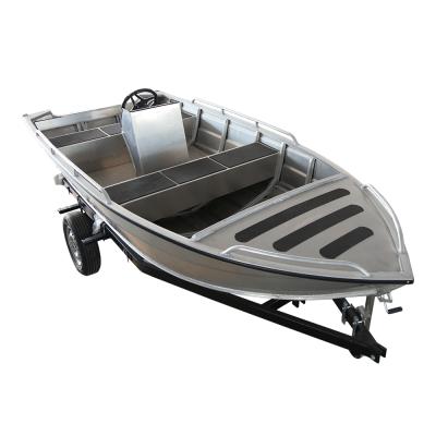 China Aluminum Ecocampor All-welded V Aluminum Hull 12ft/13ft Fishing Boat For Sale for sale