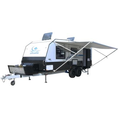 China ECOCAMPOR Off Road Mobile Australian Standards Towed Camping Caravan Trailer for sale