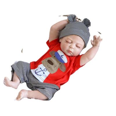 China High Simulation New Mini Reborn Baby Dolls Newborn Lifelike Handmade 46cm Sleep High Quality for sale