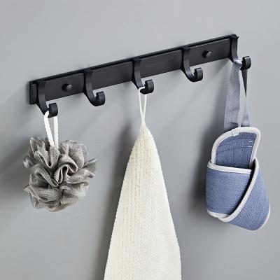 China Stored Towel Hook Tier Hook Used Clothes Organizer Under Mount Hook Black Home Storage and Organization for sale