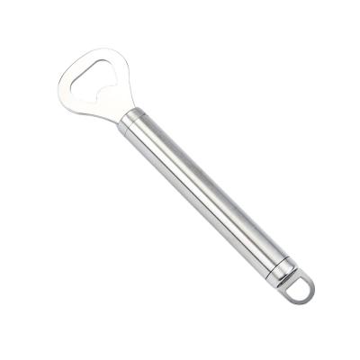 China Durable Solid Stainless Steel Easy To Use Beer Bottle Opener for sale