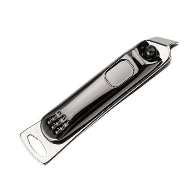 China Finger Nail Clippers With Zinc-aluminum Alloy Slope Edge Toenail Clipper Cutter for sale