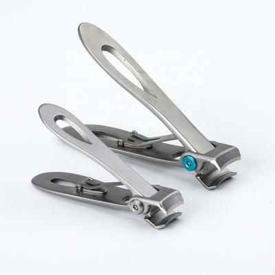 China 2Pcs Finger Opening Stainless Steel Nail Clippers Oversized Finger Cutter Trimmer for sale