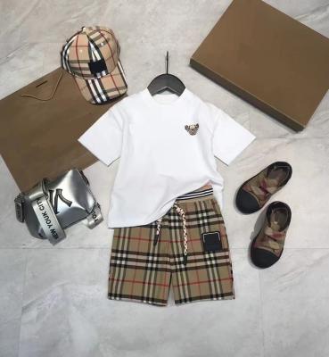 China Superior + Pant Sets Boutique Boys Summer Matching High End Clothing Sets 2pcs for sale