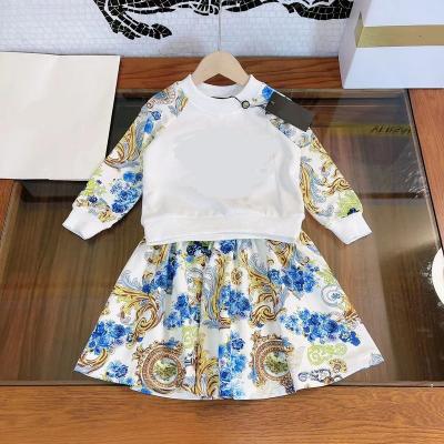 China Vintage Designer Kids Pullover Sweater Girl Dress for sale