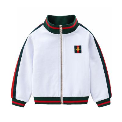 China Fashion Autumn Boys And Girls Breathable Cotton Zipper Coat for sale