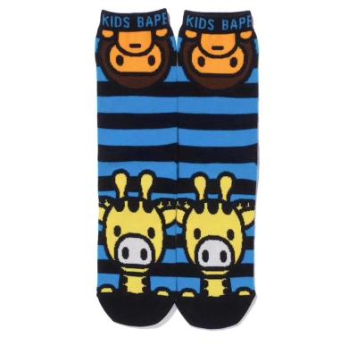 China Fashion Cartoon Sporty Brand Kids Long Socks for sale