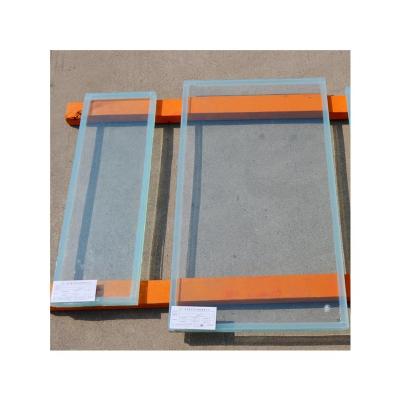 China Supermarket Fire Break Glass Manufacturer , E-I Double Layer Fire Glass Cost Fire Glass Rated Prices for sale