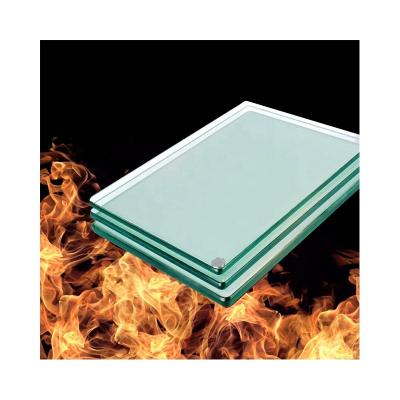 China Cheap simple clear supermarket fire glass bricks prices 2 meter 1hour fire custom rated glass doors for business for sale