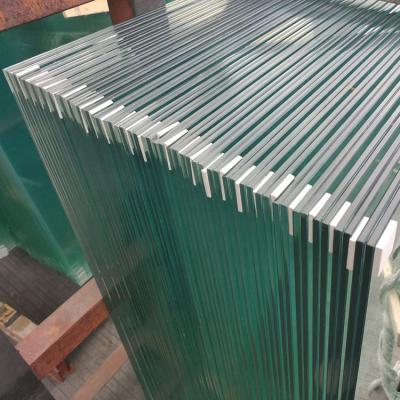 China Supermarket Curtain Wall Price 12mm Laminated Saft Bulletproof Building Glass Wholesale for sale